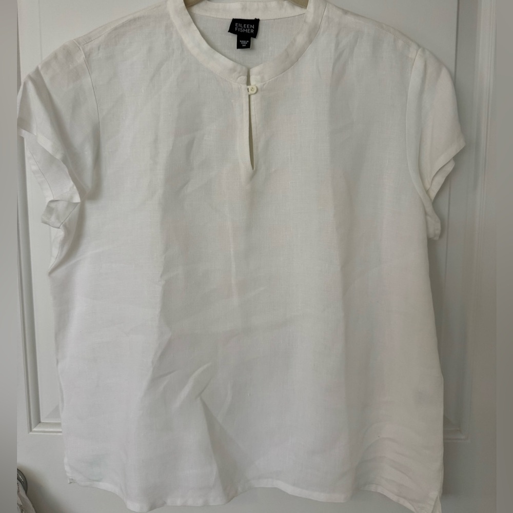 Eileen Fisher Linen Top